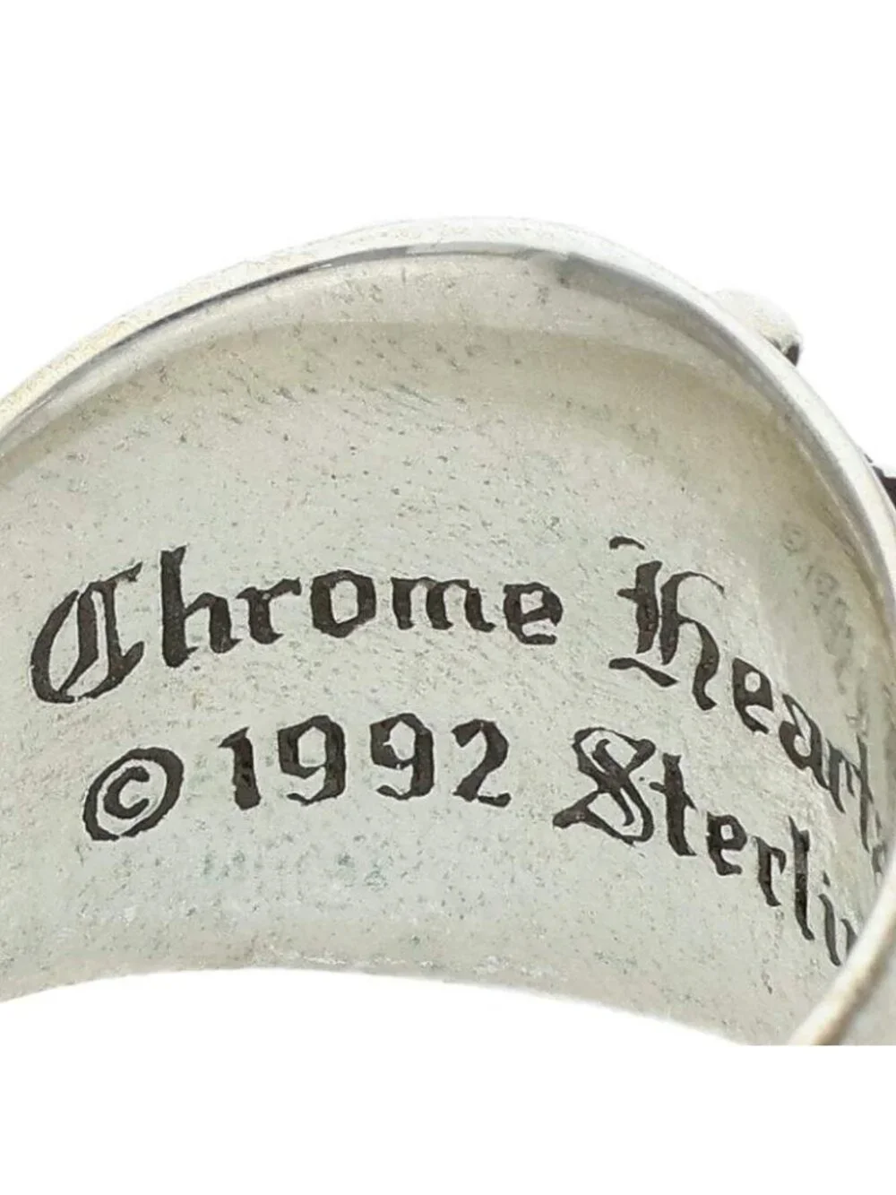 Chrome Hearts Keeper Silver Ring